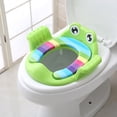 thumbnail image 1 of Asiento de entrenamiento para el baño para bebé, asiento de seguridad para niños con reposabrazos, entrenamiento para el baño para niñas y niños, orinal para bebé para viajes al aire libre, 1 of 4
