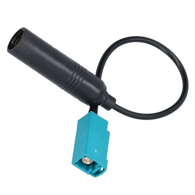 Adaptador de antena de CD, antena de radio estéreo para automóvil Cable de antena de radio Convertidor de antena de radio Diseñado para el futuro