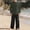 Army Green, variant on GSPCLAM Summer Outfits Sets for Men 2 Piece Linen Lightweight Long Sleeve Shirt Casual Loose Fit Pants Suits for Everyday Commute