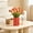 💖Orange_Base#172, variant on Floral Arrangement Centerpiece Vase, Lasting Design, Break-Resistant, Versatile Use, Plastic, Fits Fresh or Dried Flowers, Multicolor, 6.42x5.12Inch