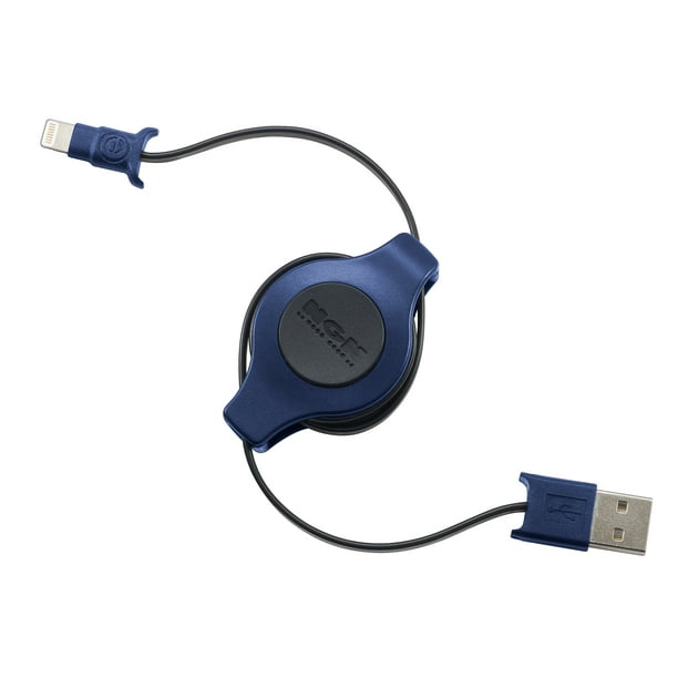 Apple Certified Retractable Lightning Cable Charge and Sync Lightning