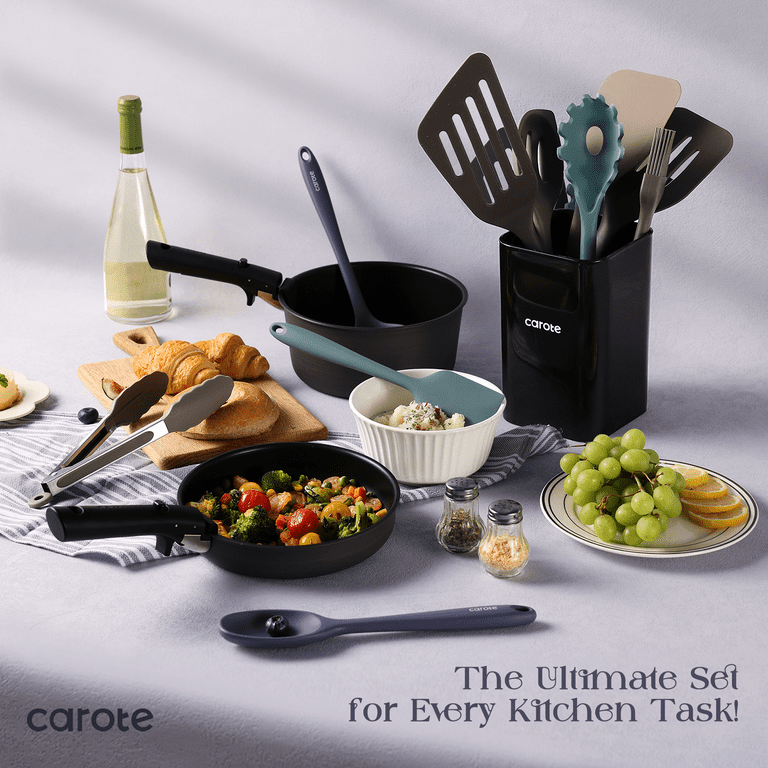 Carote 26pcs Silicone Cooking Utensil Set, Dishwasher Safe