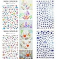 thumbnail image 5 of 1500+ Patterns Christmas Nail Art Stickers Decals, Kalolary Self-adhesive Nail Stickers Santa Claus Snowflake Snowman Christmas Bell Tree Stick Elk for Christams Nail Decorations (12 Sheet Large Size), 5 of 7