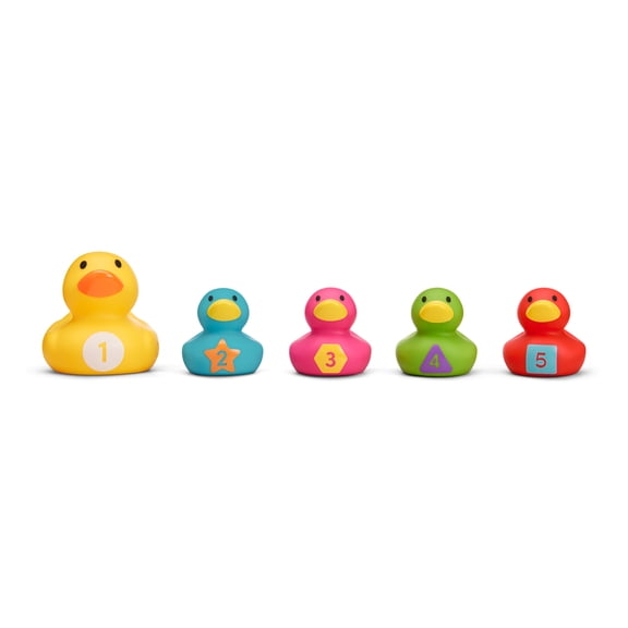Munchkin Count & Quack 5 Bath Duckies Bath Toy