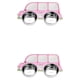 thumbnail image 3 of Juego de vajilla de Acero inoxidable para niños Inteprter Rosa Camión/Cuenco/extraíble 2Conjunto, 3 of 6