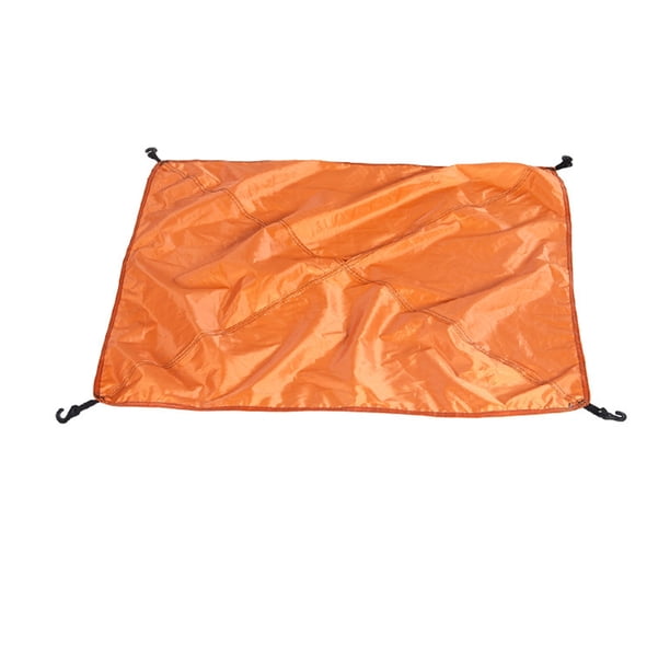 Advancent Tienda de campaña al aire libre Lona Refugio solar Toldo a prueba de humedad Carpas a prueba de lluvia Toldo Accesorio Picnic Escalada carpas Naranja