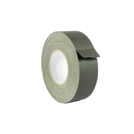 WOD CGT-80 Gaffer Tape Olive Drab Low Gloss Finish Film - 1 inch X 60 yds. - Residue Free, Non Reflective Gaffer, Better than Duct Tape (Available in Multiple (Best Way To Remove Duct Tape Residue From Car)