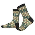 thumbnail image 2 of KLL Traditional Tribal Aztec1 Print Cool Socks Men's Women's Crew Socks Funny Crazy Novelty Stockings, 2 of 7