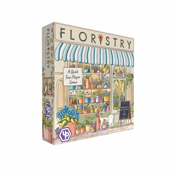 Subasta competitiva de flores de Board Game UP Games Floristry