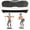 White, variant on Lifepro HexaPlate Vibration Plate Exercise Machine with Magnetic Acupoints – Full Body Vibrating Platform for Weight Loss, Recovery & Toning – Quiet Vibration Plate Machine for Home Fitness - Blue