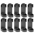 thumbnail image 2 of 10 Uds soportes de pared para cepillos de dientes eléctricos estante de almacenamiento Base accesorios de baño negro, 2 of 5