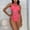 Hot Pink, variant on HUPOM Ladies Underwear Panties Mid Waist Pull-On Jumpsuit Sleep Jumpsuit on Clearance Blue Size L