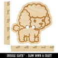 thumbnail image 2 of Cute and Fluffy Poodle Dog Wood Buttons for Crochet Knitting Sewing DIY Craft - 1.25 Inch Large (5pcs), 2 of 7