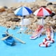thumbnail image 5 of Adornos de micropaisaje de musgo, pulpa, barco, barco, apuntando, silla de playa, adornos de paisaje marino, montaje de bricolaje, accesorios de adornos, material, 5 of 6