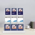 thumbnail image 6 of Magazine Rack for Table Top, Tabletop Book Rack, Book Display Stand, 6 of 11