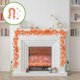 thumbnail image 1 of Seyotauo Fall Garland, Fall Decorations for Home, Hanging Maple Fall Leaves Garland, Artificial Autumn Thanksgiving Decor Outdoor Indoor for Wedding Party Fireplace Mantle Decorations, 1 of 6