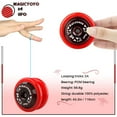 thumbnail image 2 of Original MAGICYOYO D4 New Basic 2A Plastic Responsive Sleep Beginner Practice Yoyo Children‘s Toy Birthday Gift, 2 of 6