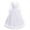 White, variant on Flower Girls 3/4 Sleeve Deep V-Back Tulle Vintage Lace Wedding Party Long Dress Princess Communion Pageant Maxi Gown 5-6 Years Pink