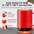 thumbnail image 2 of S3 Pro 16oz  Self Heating Coffee Mug,Heated Coffee Mug with Auto-Sensing AI Heats Drinks to 120-150?F Hands-Free. for /Office,Ideal  fo Men/Women, Red, 2 of 6