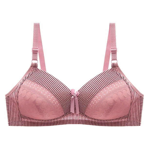 Womens Bra Plus Size Seamless Push Up Sleep Bralettes Back Closure Soft