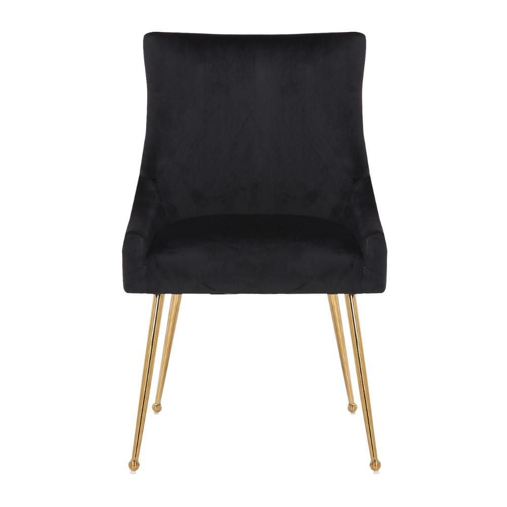 CHAISE HEYE II en noir ENSEMBLE DE 4