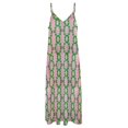 thumbnail image 5 of Robe Sans Manches Treillis de Lierre Vêtements d'Été pour Femmes 2024 Robe de Soirée Robes Dames, 5 of 5