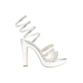 thumbnail image 2 of SANDALIA DE VESTIR TACON LEON MUJER PLATA SINTETICO 343439, 2 of 4