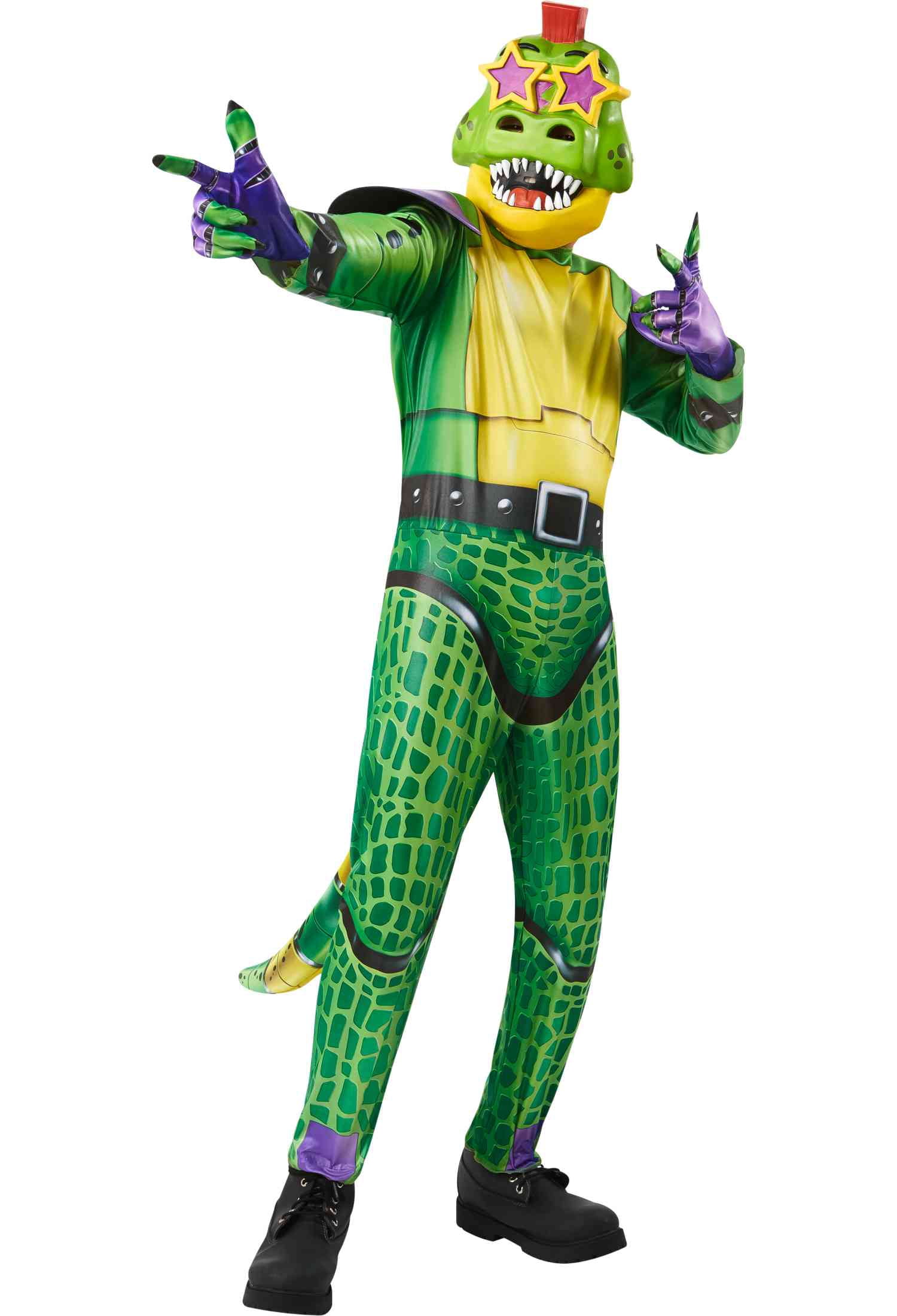 Five Nights at Freddy's Gator Halloween Costume for Children, Boys' Size M (8), by Rubies