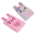 thumbnail image 4 of 2Pcs Rabbit Shaped Note Book Cartoon Student Notebook Plush Cover Note Book Diary Supply, 4 of 9