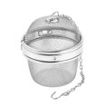thumbnail image 3 of 1 spice infuser/tea ball, stainless steel, 3 of 3