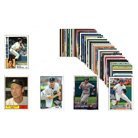 Detroit Tigers Trading Card 50-Count Set