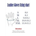 thumbnail image 5 of Genuine Leather Full Finger Driving Gloves, Motorcycle Gloves For Men, 5 of 5