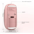 thumbnail image 2 of HAHDAXIA Bluetooth Wireless Mouse for iPad Mac MacBook Pro MacBook Air iMac Laptop Chromebook (Pink), 2 of 7