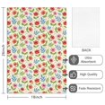 thumbnail image 2 of 2 Pcs Pioneer Flower Floral Print Pattern Kitchen Towels, Funny Microfiber Dish Towel Set, 18" X 26" Tea Towels, 2 of 6