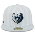 thumbnail image 2 of Men's New Era White Memphis Grizzlies 2025/26 City Edition Alternate 59FIFTY Fitted Hat, 2 of 5