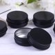 thumbnail image 5 of BRIGHTFUFU 10pcs 20ml Cajas de aluminio Subenvases de crema de ungüento Estuches de maquillaje vacíos Suministros cosméticos para viajes a casa (Negro), 5 of 7