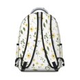 thumbnail image 3 of Pioneer Flower Floral Print Pattern Backpack for School, Cute School Bag with Adjustable Shoulder Straps and Padded Back, 15.3"x11"x7.1", 3 of 5