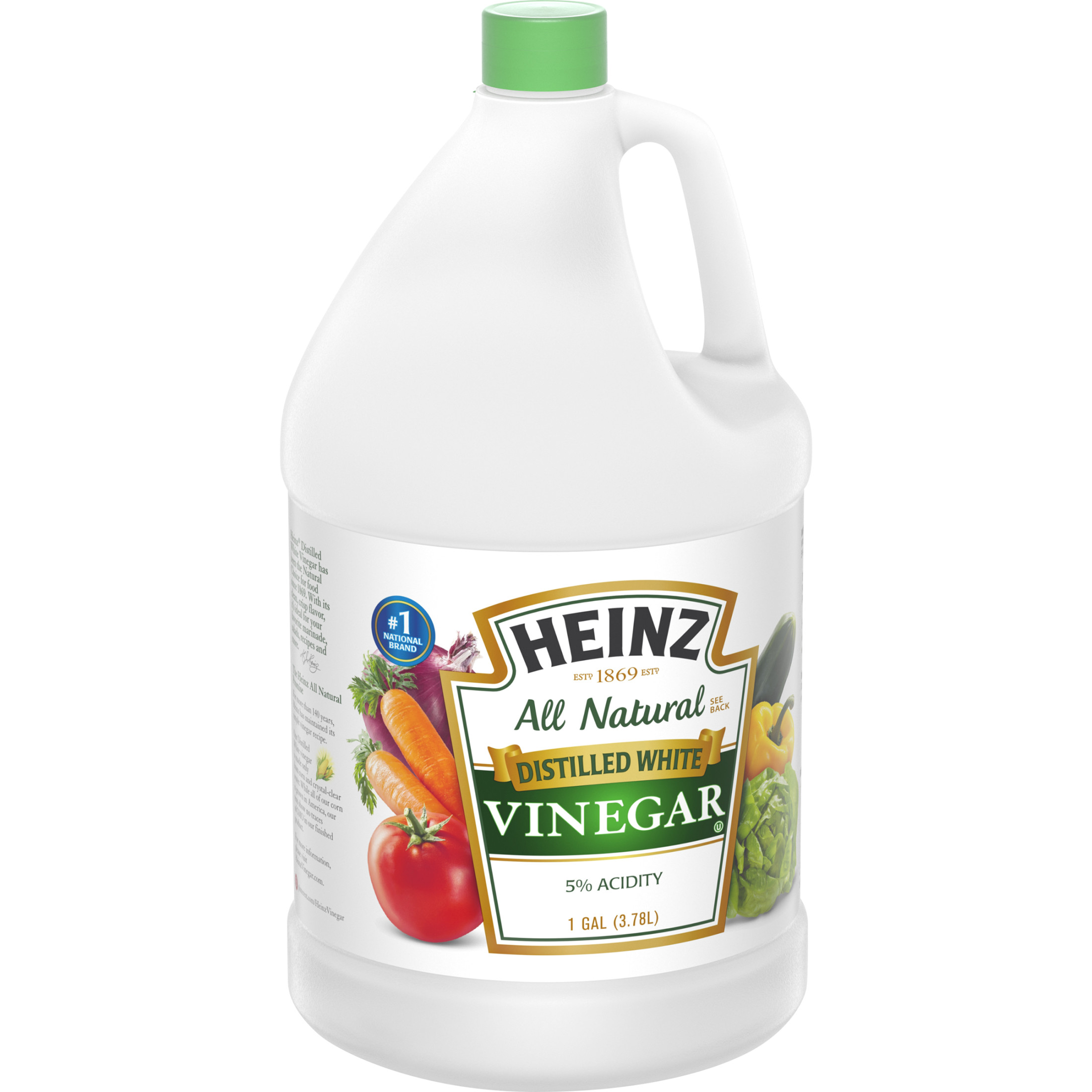 Heinz All Natural Distilled White Vinegar 5% Acidity, 1 gal Jug - image 3 of 6