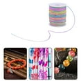 thumbnail image 3 of Elastic Cord, Beading Cords Threads, Rainbow Color Stretch String Fabric Crafting for Bracelet,, 3 of 7
