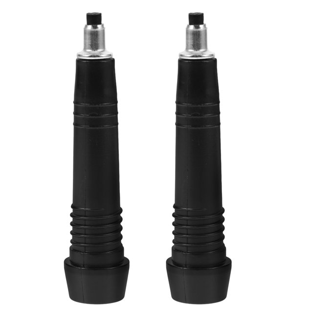 KAKOWELY Embouts de Canne Robustes 2 Pcs Embout de Canne en Acier au Carbone pour Randonnée Randonnée Pied de Canne 3.15"X0.59"X0.59 Pouces