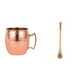 thumbnail image 1 of Cobre Mula Moscú Metal Vasos Acero Inoxidable para Vino Y, 1 of 7