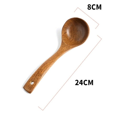 

Wood Soup Spoon Ladle Serving Ladle Cooking Kitchen Ladle Kitchen Utensil Wooden Kitchen Tool A