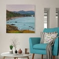 thumbnail image 4 of Coastline Square by Studio Arts Canvas Art Print, 4 of 4