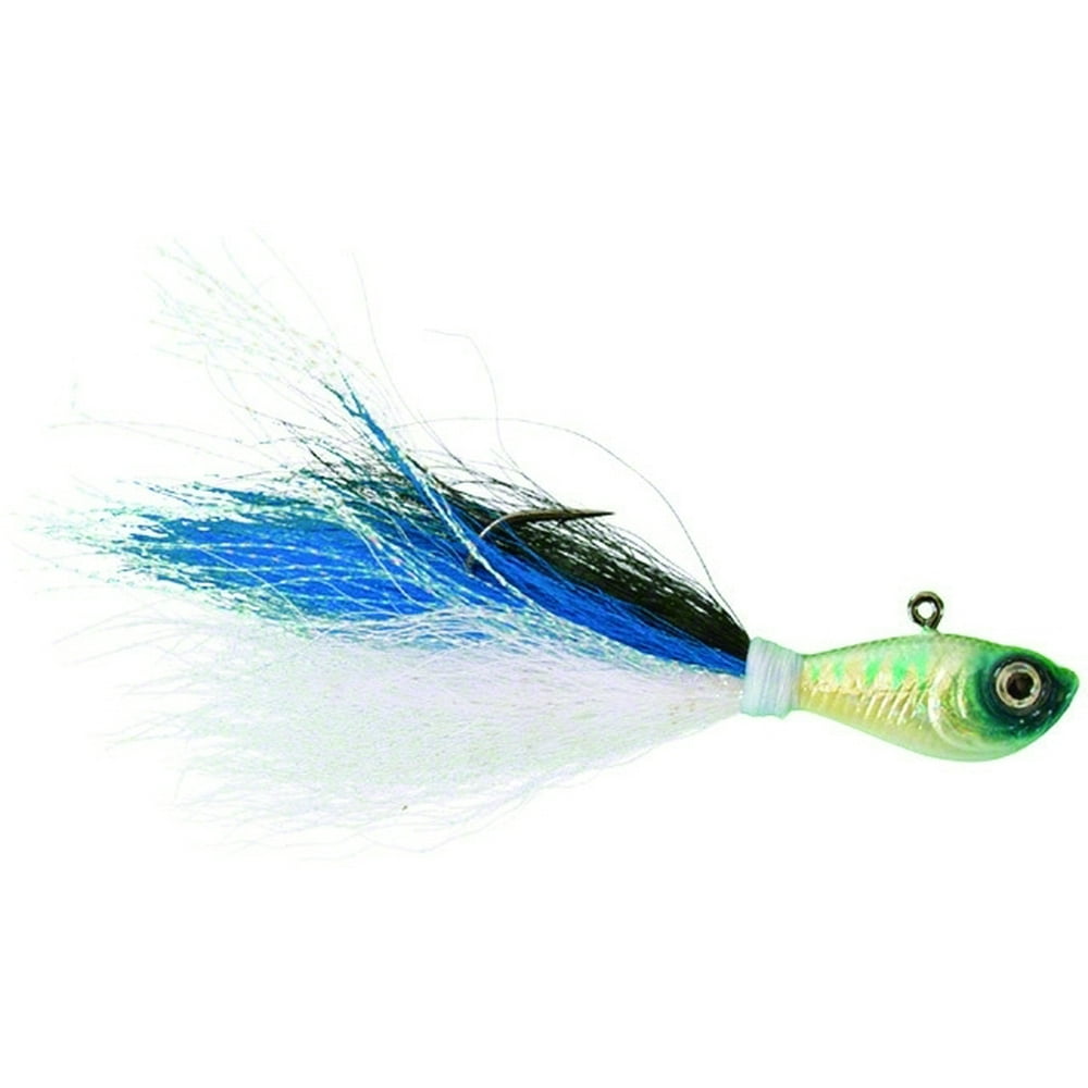 Spro Fishing Lure SBTJBS-3/4 Prime Bucktail Jig 3/4 oz Blue Shad ...
