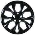 thumbnail image 4 of 17" Set of 4 Hubcaps Wheel Rims Cover for 2023-2025 Honda Cr-V Lx Model Snap-on Installation Black Lacquer, 4 of 11