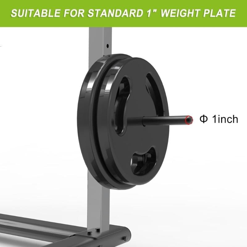 CEORPER Weight Plate Holder Stand Power Rack Attachment Fitness Rack Accessories