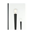 thumbnail image 4 of Living District Layne 42" 6-Light Transitional Metal Chandelier in Black, 4 of 8