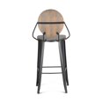 thumbnail image 4 of Steve Silver Benjamin Metal Bar Chair, 4 of 6