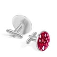 thumbnail image 3 of Valentine's Day Ravishing Formal Attire Stainless Steel Cuff Link Set for Special Occasions, 3 of 6