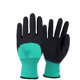 thumbnail image 2 of Guantes de Trabajo de Seguridad Ticfox Recubiertos de Látex Marrón, 2 of 5